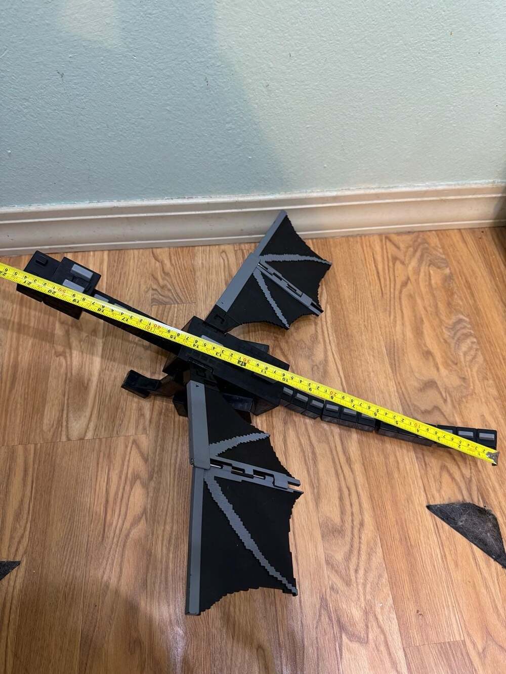 Working Mattel Minecraft Ultimate Ender Dragon Figure, 22-inch with Lights and S - Picture 4 of 10